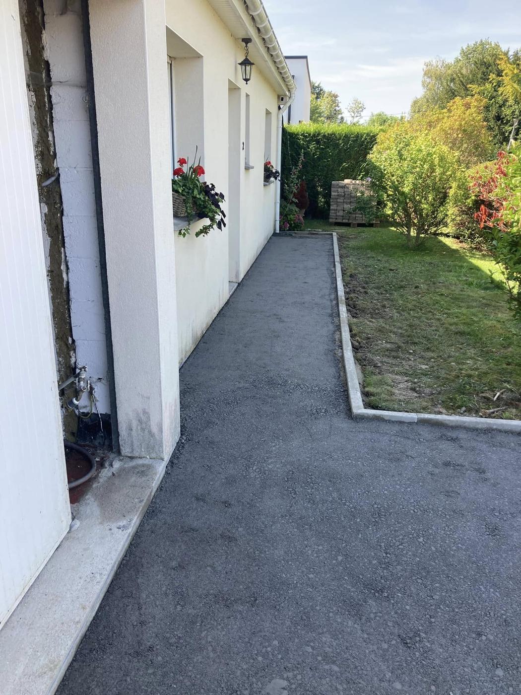 Préparation avant enrobé